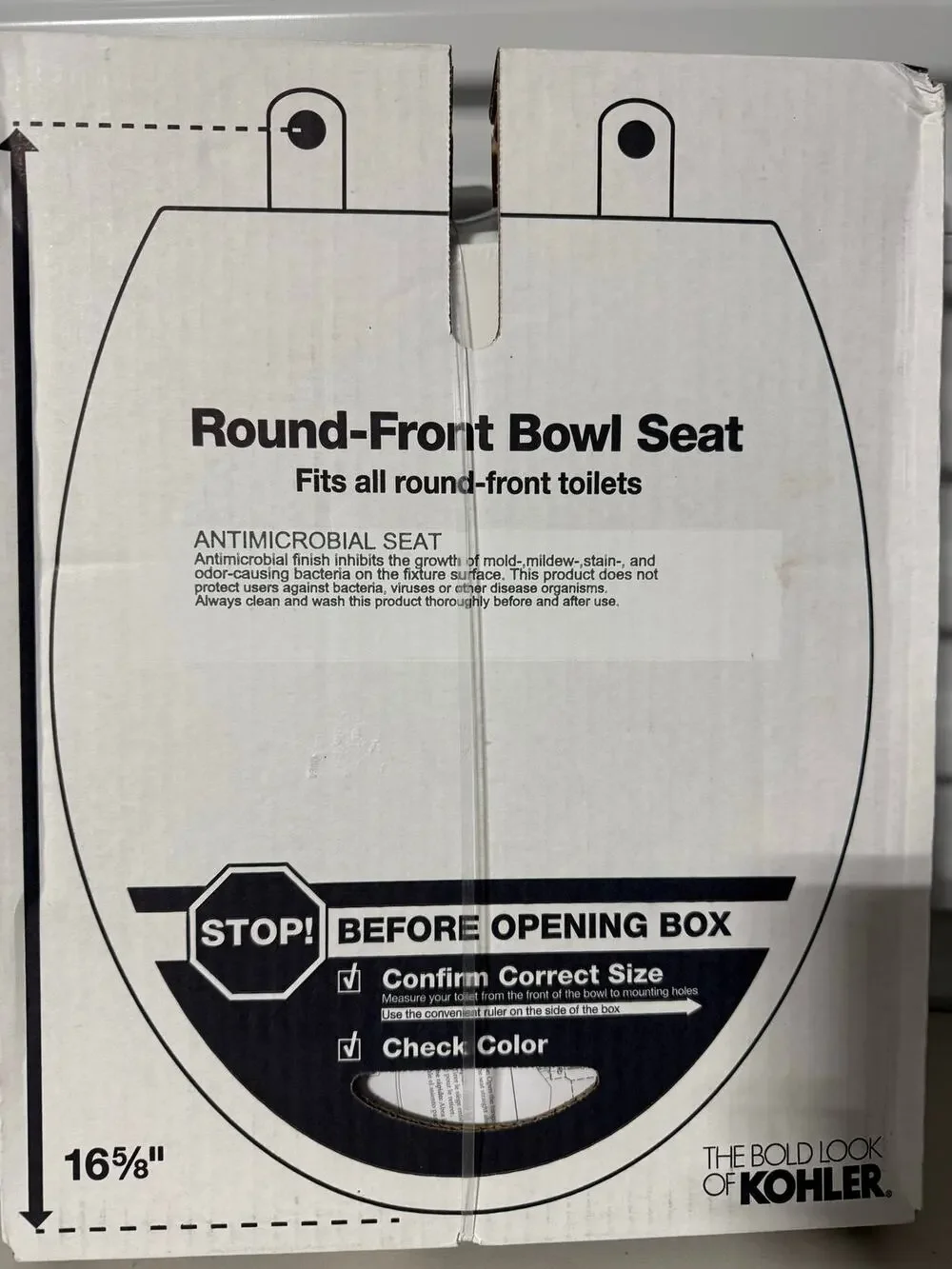 Kohler Rec35828-A Layne Round-Front Bowl Seat